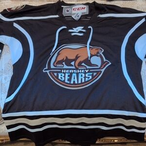 Hershey Bears AHL hockey Jersey.  0 Coco.  Ladies M.  Custom Made